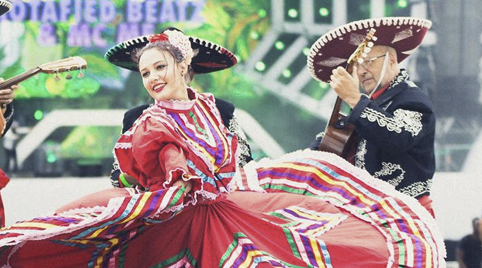 Dans van de oude culturen van Mexico